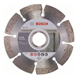 BOSCH DISCO TAGLIO DIAMANTATO SMERIGLIATRICE Ø115 MM CALCESTRUZZO CEMENTO 1,6 MM.