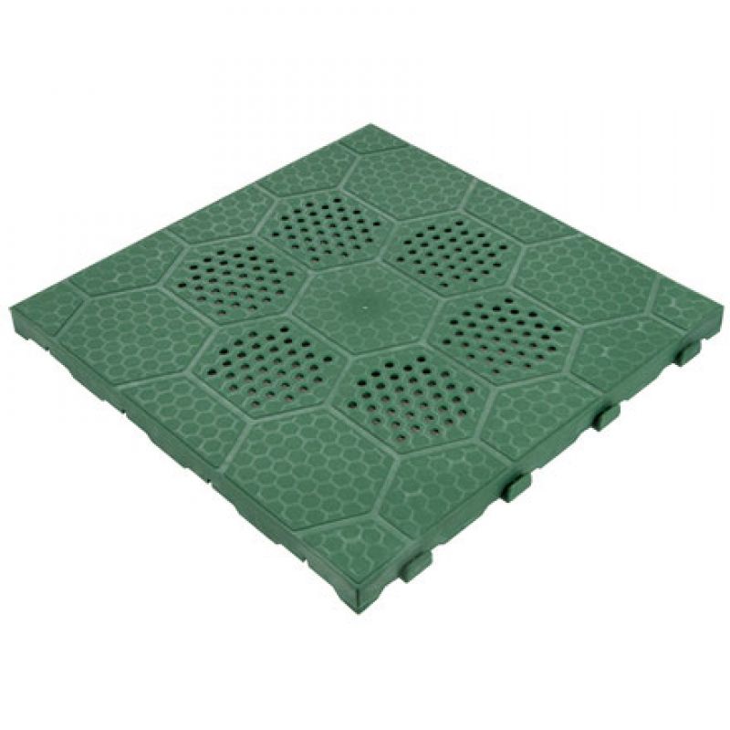 Piastrella griglia pavimento plastica verde giardino campeggio ... Pavimento plastica giardino