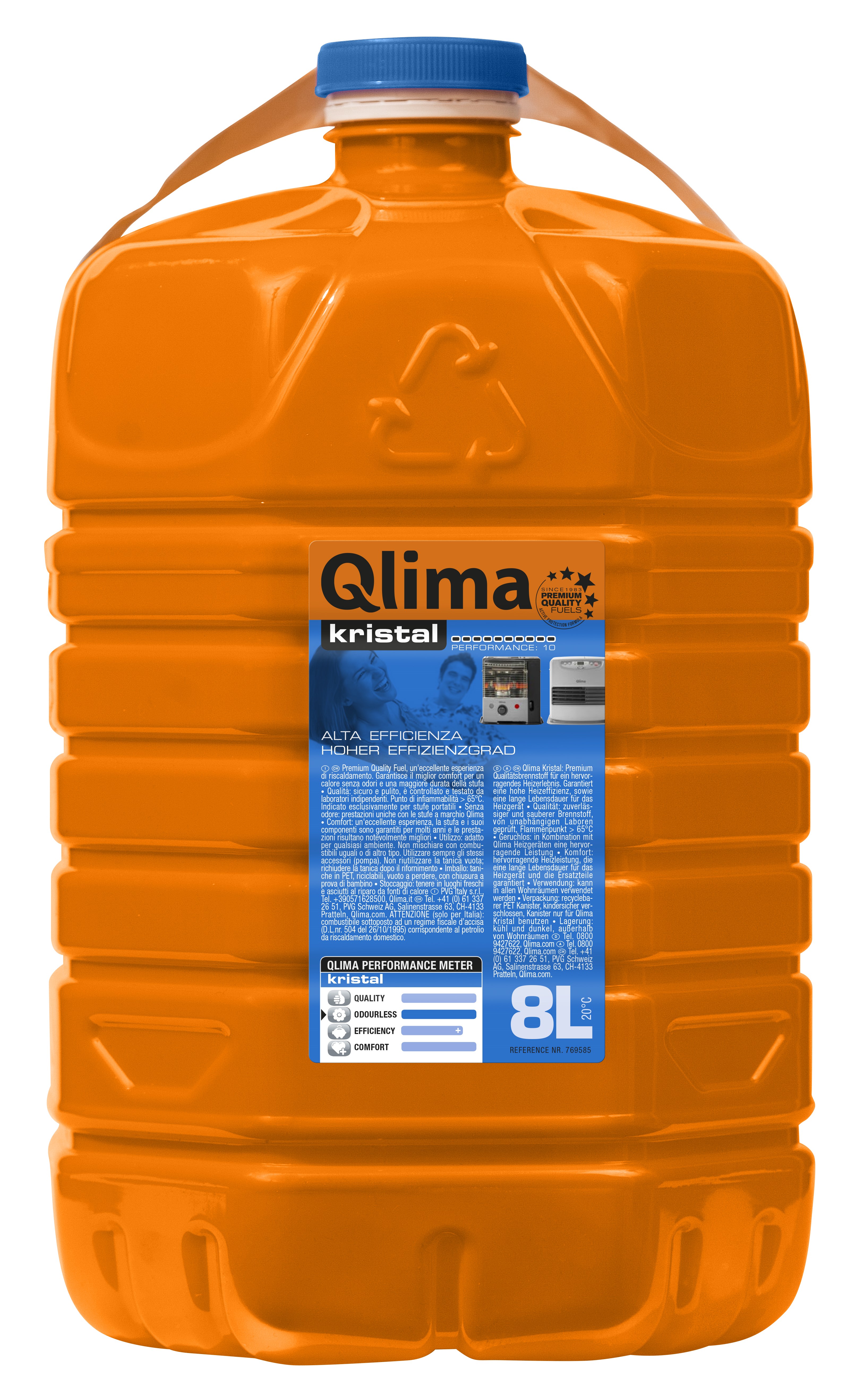 Combustibile liquido per stufe