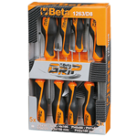 BETA set 8 giraviti cacciaviti 5 taglio e 3 a Croce professionale GRIP 1263/D8