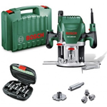 BOSCH FRESATRICE VERTICALE 1400W SOFTGRIP + FRESE E ACCESSORI POF 1400 ACE