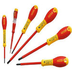 Stanley Set 6 pezzi Cacciaviti Giraviti Isolati 1000V elettricista 0-65-443