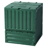 Compostiera in plastica litri 600 L80xP80 H95 Composter giardino CUBE COMPOSTER