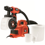 Black&Decker Aerografo 450W paintzoom pistola per verniciare, muri casa HVLP400C