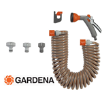 Gardena Tubo estensibile 10mt con accessori completo giardino, balcone 4646-20
