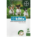 Bayer Kiltix collare antiparassitari cani piccola taglia anti pulci zecche 38cm 