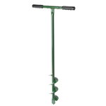 TRIVELLA FORA TERRA MANUALE PUNTA Ø 10 CM 100 CM PER GIARDINAGGIO GIARDINO