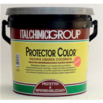 GUAINA LIQUIDA ROSSO 5 LT LITRI IMPERMEABILIZZANTE PROTECTOR COLOR