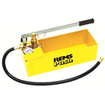 Rems Pompa prova impianti manuale 12lt controllo pressione idraulico PUSH 115000