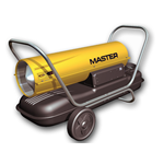 Master Generatore aria calda 29 Kw gasolio diesel diretto riscaldamento B100CED