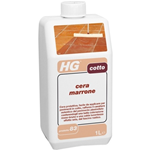 HG - Cera Marrone per pavimento in cotto 1 lt ridona colore rafforza vivacizza