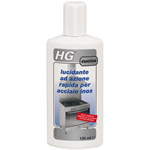 HG - Lucidante ad azione rapida per acciaio inox 125 ml pulizia e protezione