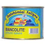 Biancolite pittura al titanio bianco opaco 2500ml Manufatti legno e Ferro Calore