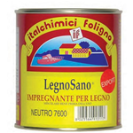 IMPREGNANTE PROTETTIVO PER LEGNO, LEGNOSANO ITALCHIMICI 16 LT COLORE NOCE