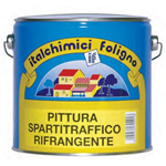 VERNICE PITTURA SPARTITRAFFICO RIFRANGENTE SEGNALETICA STRADALE 30KG BIANCO