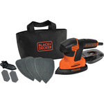 LEVIGATRICE MOUSE TRIANGOLARE PER ANGOLI BLACK&DECKER 120W KA2000-QS TRIANGOLO