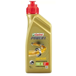 Castrol 1 litro Olio Motore Moto Power1 10W-40 4T Semi-Sintetico Power Relase