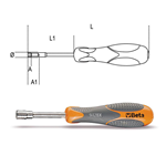 BETA 942BX CHIAVE BUSSOLA ESAGONALE CORTA MISURA 7MM LUNG 190MM Ø BOCCA 10MM