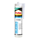 PATTEX Silicone sigillante acetico antimuffa Bianco per Vetro Ceramica Silicon 5