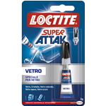 LOCTITE SUPER ATTAK COLLA ISTANTANEA TRASPARENTE PER VETRO CRISTALLI 3g 