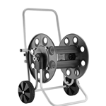 CLABER 8894 CARRELLO AVVOLGITUBO METAL GEMINI COMPLETO PER GIARDINO 130 MT 1/2"