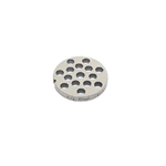 REBER 4312A/10 ACCESSORIO PIASTRA GRIGLIA INOX PER TRITACARNE 12 DIAMETRO 10MM