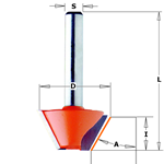 CMT FRESA PER SMUSSARE (GR.45) HM S=6 D=25X8 COD: 705.240.11