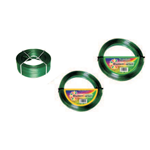 POLATO FILO PLASTICATO VERDE ROTOLO 50 M FILO INTERNO ZINCATO Ø 1,4 MM