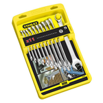 Stanley Set 11 Chiavi Combinate inglesi 7-17mm officina ProfessionaIi 4-94-647