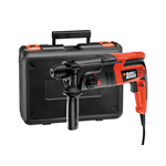 BLACK&DECKER TRAPANO MARTELLO TASSELLATORE SCALPELLATORE 550W 1.6J KD885KC