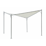 BIZZOTTO GAZEBO VELA 3,5X3,5 GIARDINO VERSILIA ECRU' ACCIAIO VERNICIATO POLYESTERE