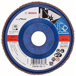 Bosch 2608607334 - Disco ad alette, 40 U/min, 115 mm PER SMERIGLIATRICE