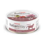 Giuntini Italian Way Scatoletta 80gr Cibo Umido per Gatti Anatra