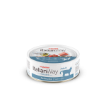 Giuntini Italian Way Scatoletta 80gr Cibo Alimento Umido per Gatti Sterilizzati al Salmone