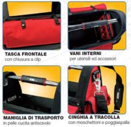 USAG - 007 Plv Borsa Termoidraulica Valigia Porta Utensili Attrezzi Da  Lavoro Bag - ePrice