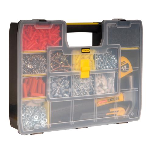 Cassetta porta utensili STANLEY® Essential 16 con organizer removibili