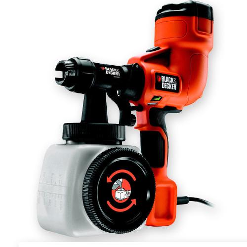 Black&Decker Pistola x verniciare a spruzzo 400W paintzoom aerografo  HVLP200C