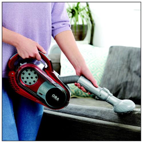 Black&Decker Scopa elettrica ricaricabile 2 in 1 40W multiciclonico  SVFV3250LR