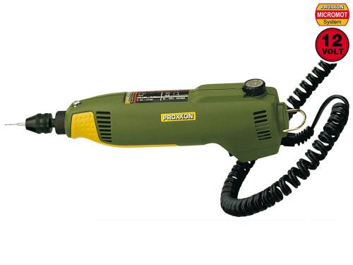 Proxxon Mini Trapano fresatore 100W 12V DC codoli 0,3-3,2mm MicroMot FBS  12/EF