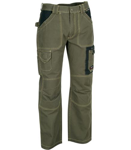 PANTALONE COFRA DUBLIN FANGO GINOCCHIA RINFORZATE TAGLIO ERGONOMICO 