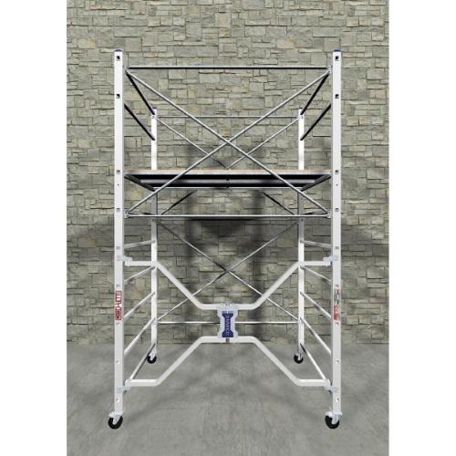 Marchetti Ponteggio trabattello L168xP75 H180cm alluminio