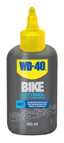 LUBRIFICANTE CATENA, RAPPORTI, CAMBIO BICI PER CONDIZIONI UMIDE BIKE WD-40  WET 100ml