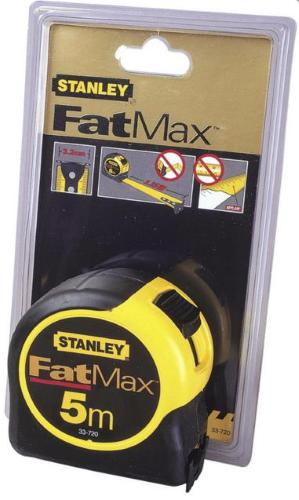 STANLEY Fatmax 5-33-886, Metro a nastro 5m, retrattile, custodia in  alluminio