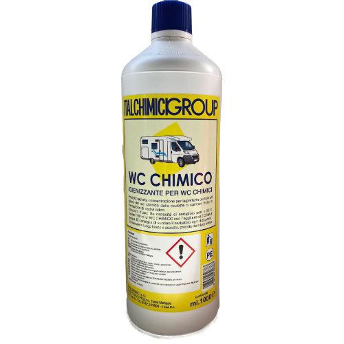 WC Chimico igienizzante pulitore Liquido concentrato bagno camper roulotte  5 LT