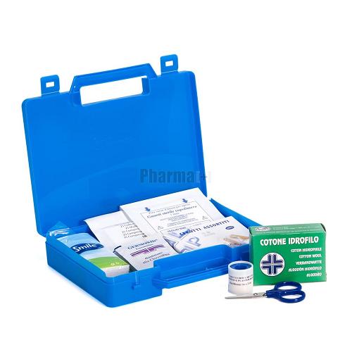 VALIGETTA PRONTO SOCCORSO CASSETTA MEDICA TRAVELKIT DA VIAGGIO AUTO MOTO  CAMPER