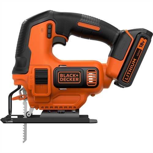 BLACK&DECKER BDCJS18-QW SEGHETTO ALTERNATIVO PORTATILE A BATTERIA LITIO 18V  2.0AH