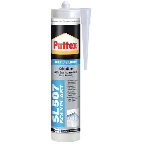 PATTEX SILICONE ACETICO SUPER TRASPARENTE CRISTALLINO SL507