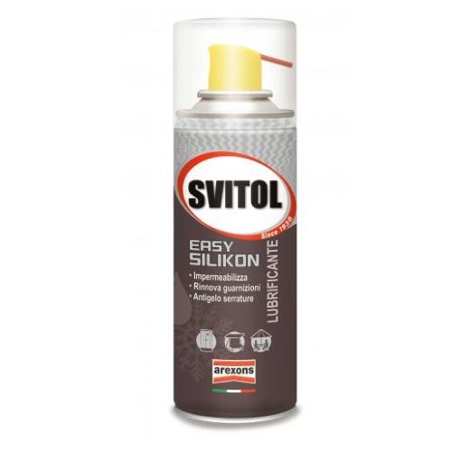 Svitol Silicone Lubrificante gomma plastica serratura 200ml Easy silikon  Arexons