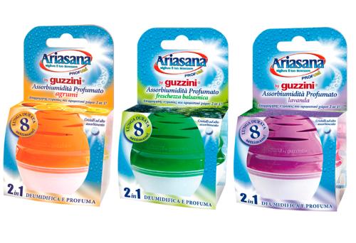 Ariasana Deumidificatore Profumo 2 in 1 per piccoli ambienti Bagno