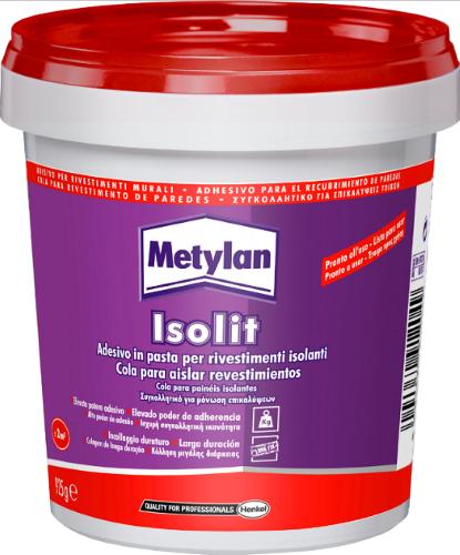 METYLAN ISOLIT 925G COLLA ADESIVO POLISTIROLO SUGHERO PIASTRELLE CERAMICA  HENKEL